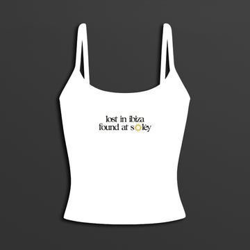 Solèy Ibiza Crop Top (White)